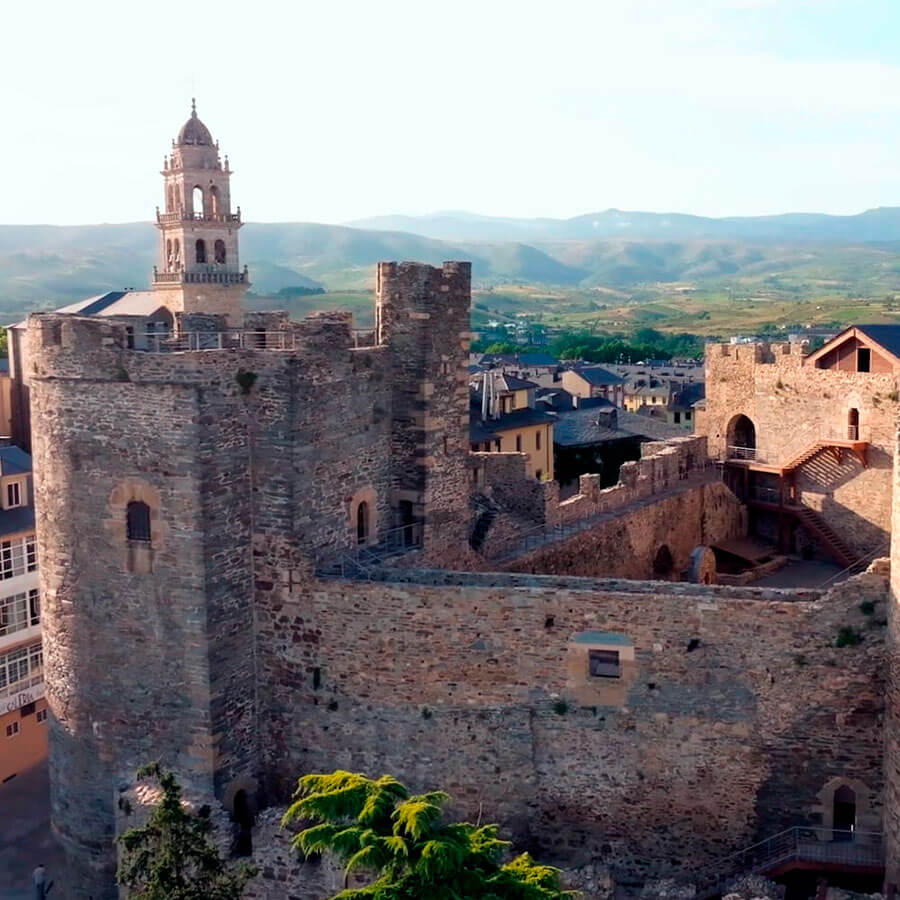Castillo de los templarios de Ponferrada
