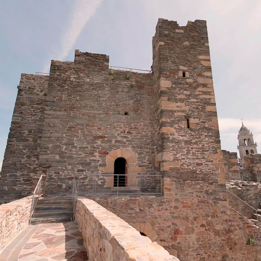 Torre del Castillo de los templarios de Ponferrada
