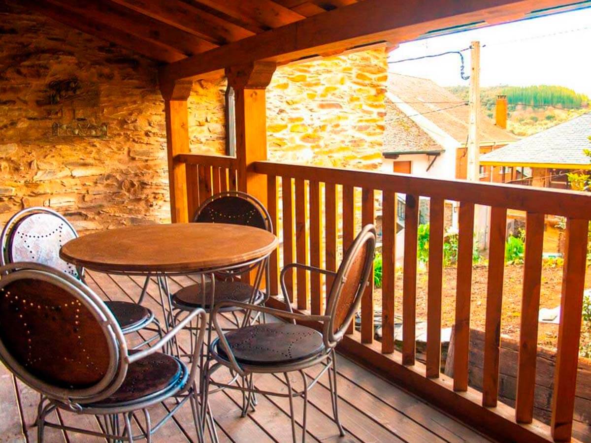 casa Bierzo Encantado terraza