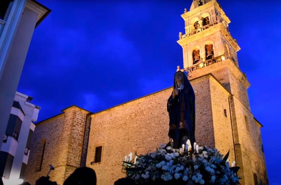 procesión La Dolorosa Ponferrada Semana Santa