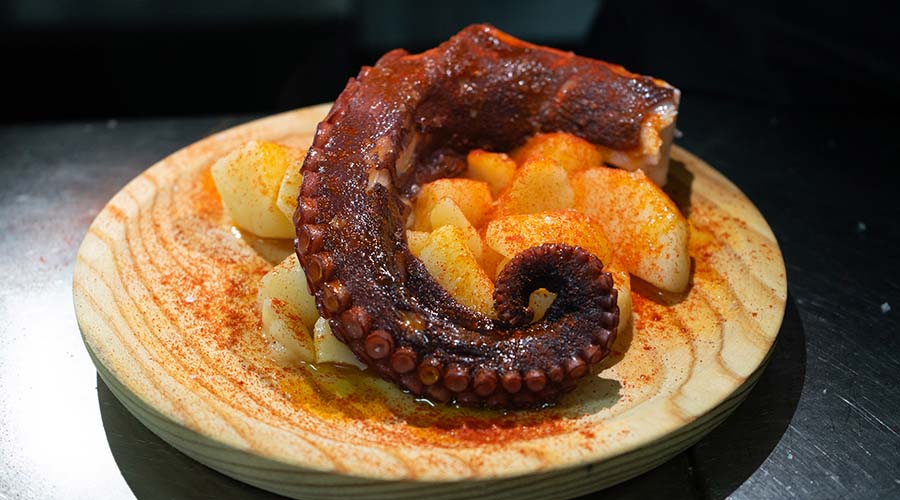 pulpo a la gallega restaurante de Alessandra