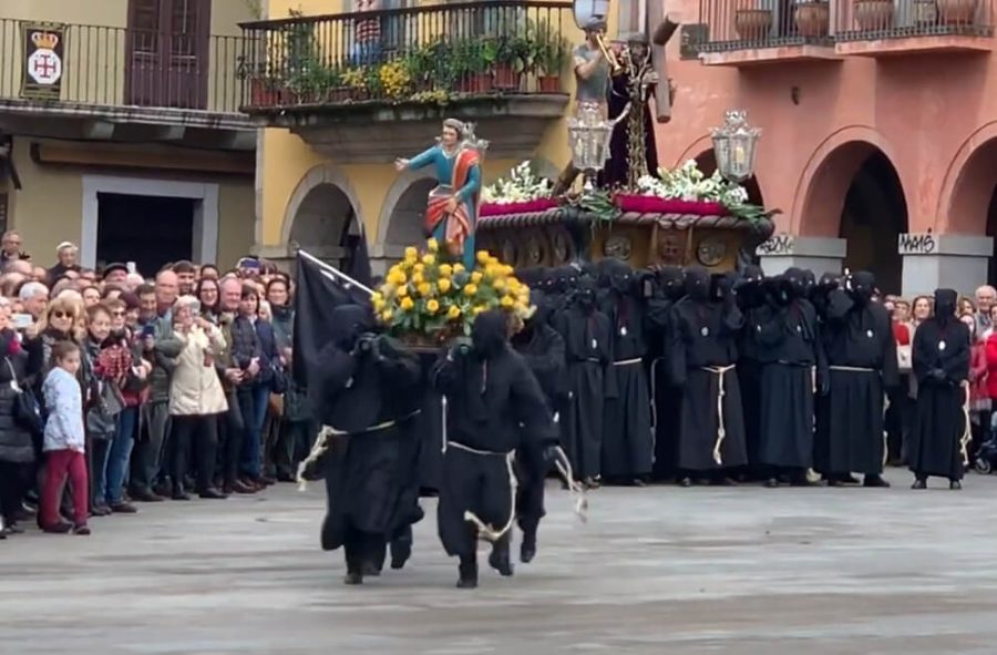 san juanin a la carrera en Ponferrada