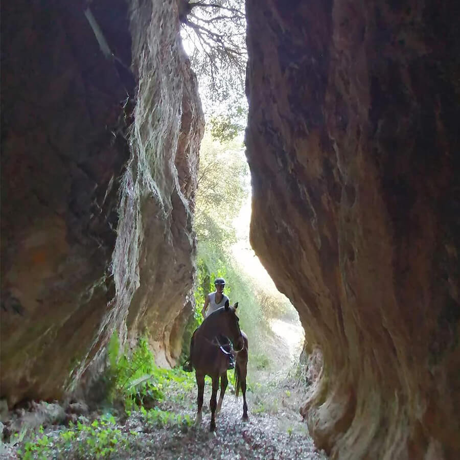 Cueva de la Palombeira en Las Médulas
