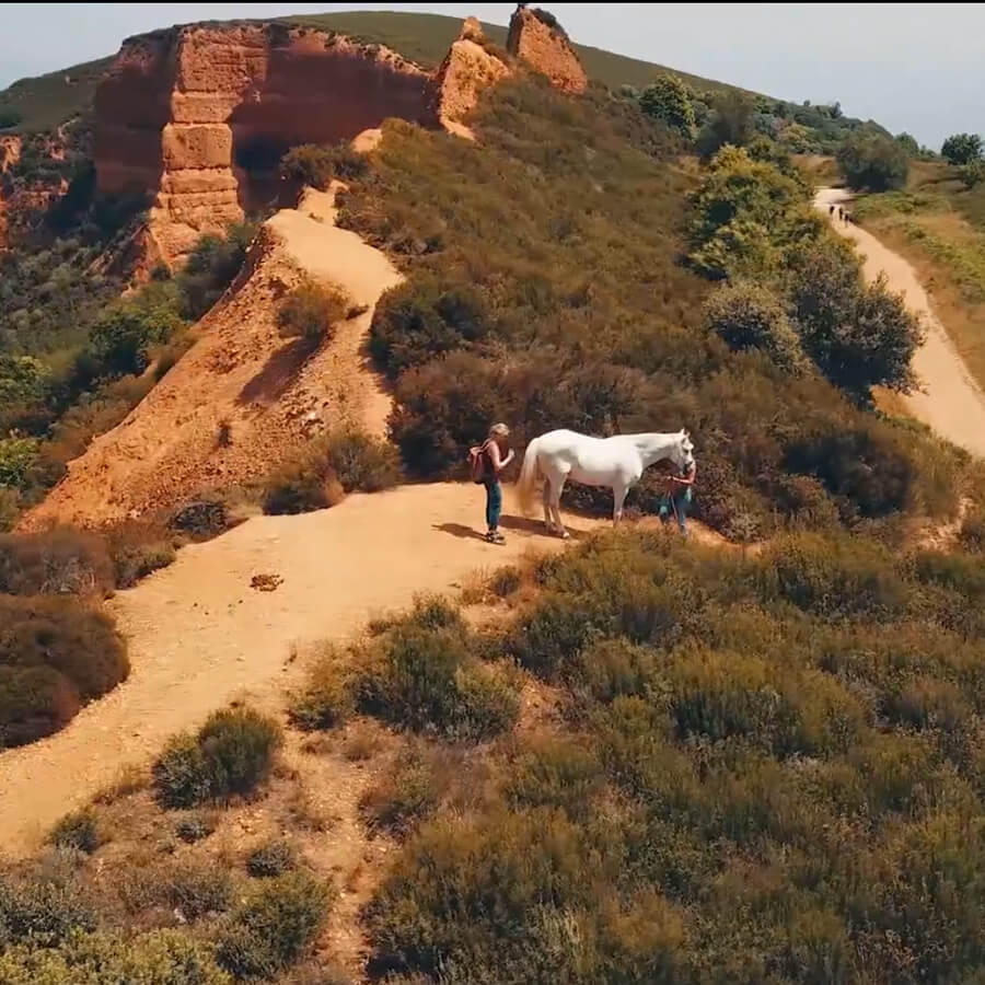 El Bierzo a caballo