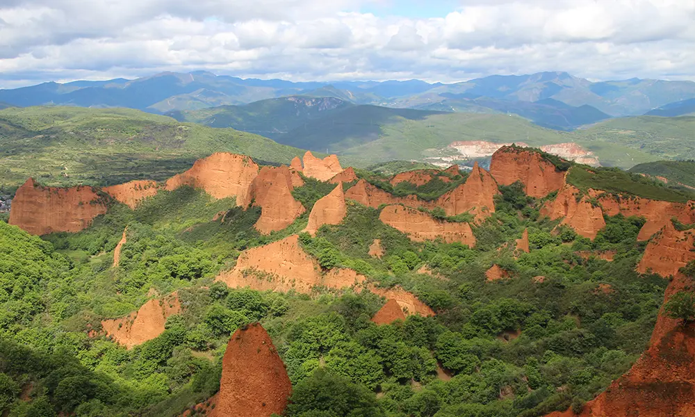 Mirador de Orellán en Las Médulas