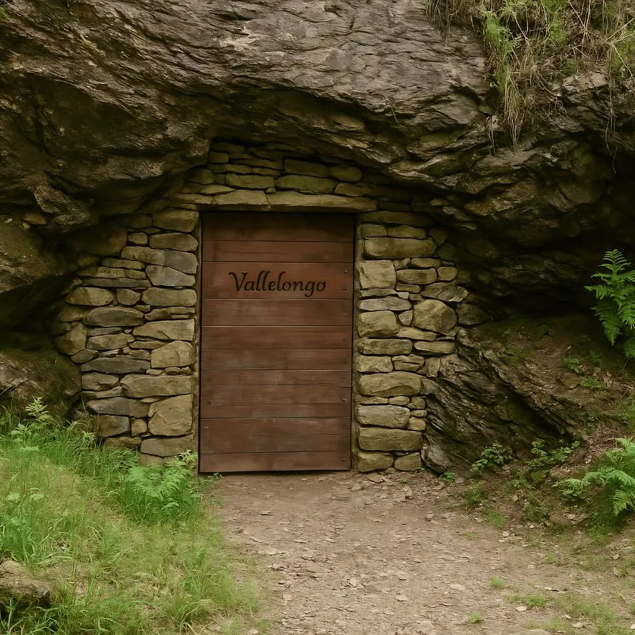 puerta mina queso Vallelongo