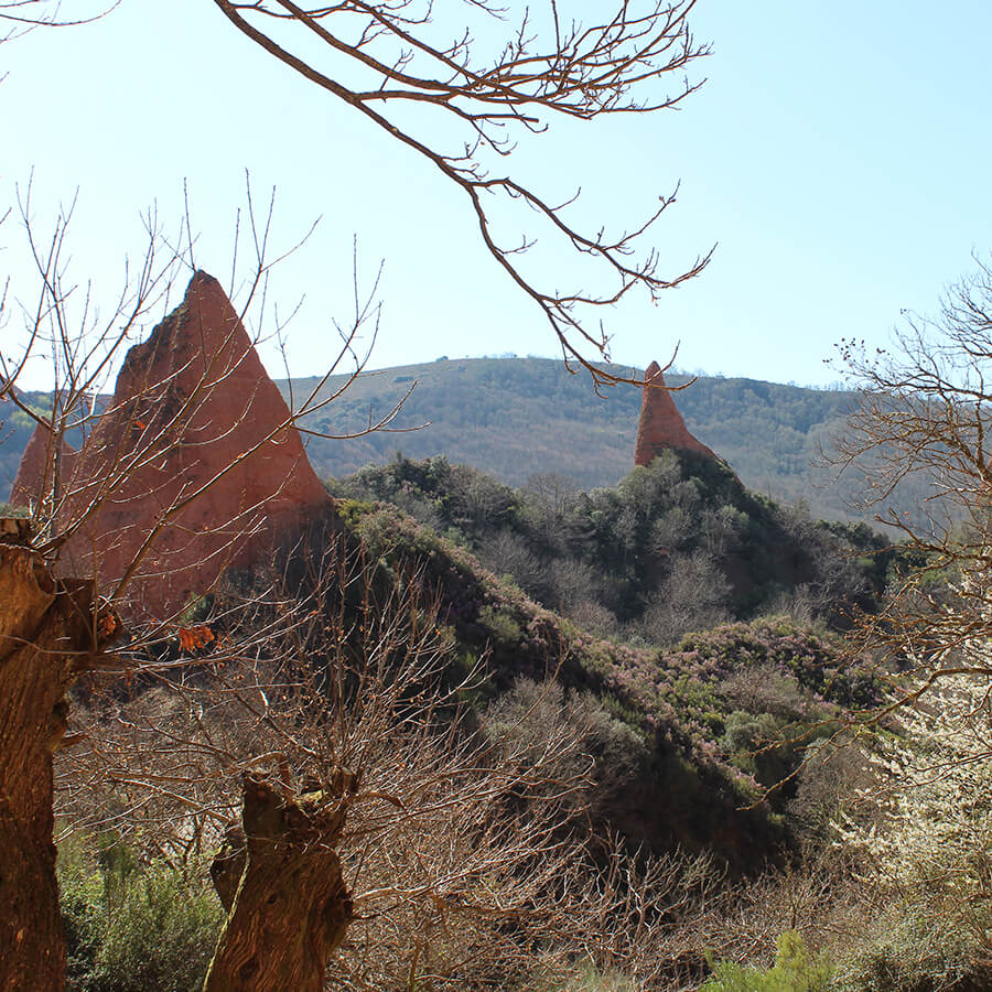 vistas en la Visita a Las Médulas