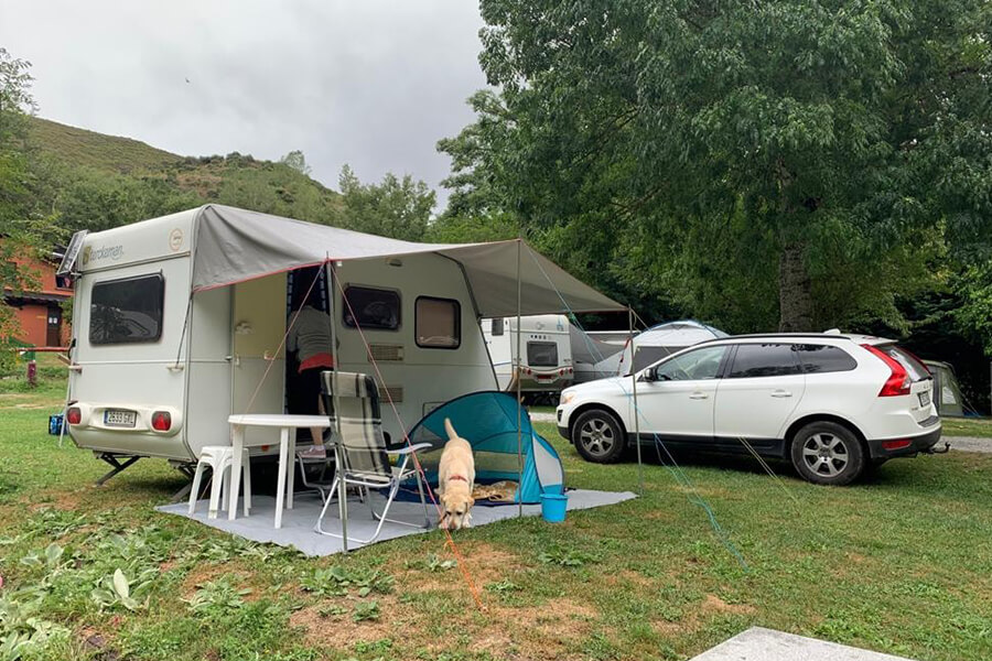 zona Acampada camping Valle Do Seo