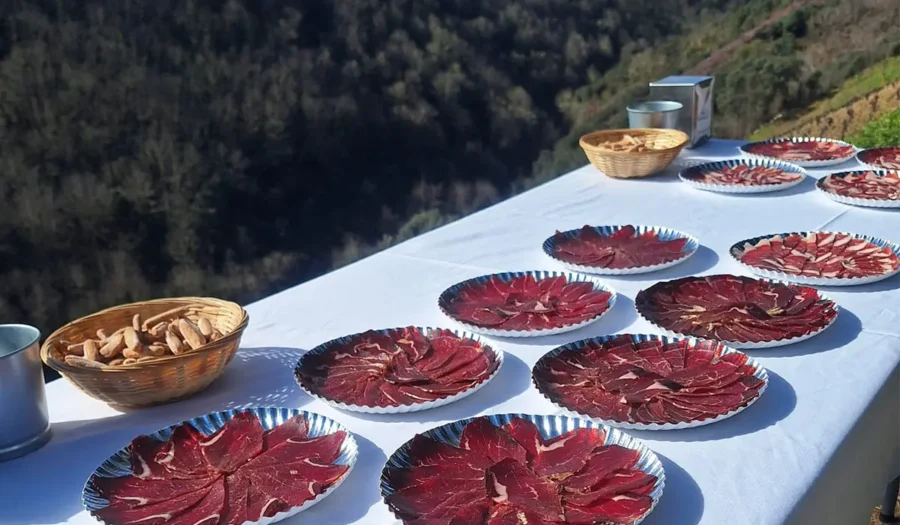 cortador de jamón en El Bierzo