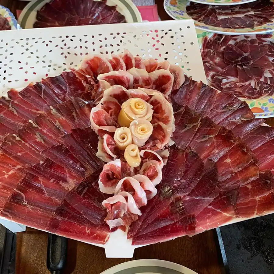 jamón para eventos