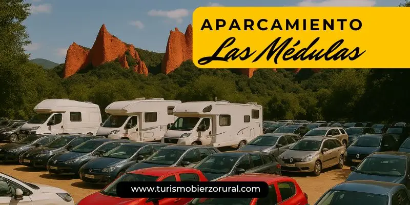 aparcamiento Las Médulas