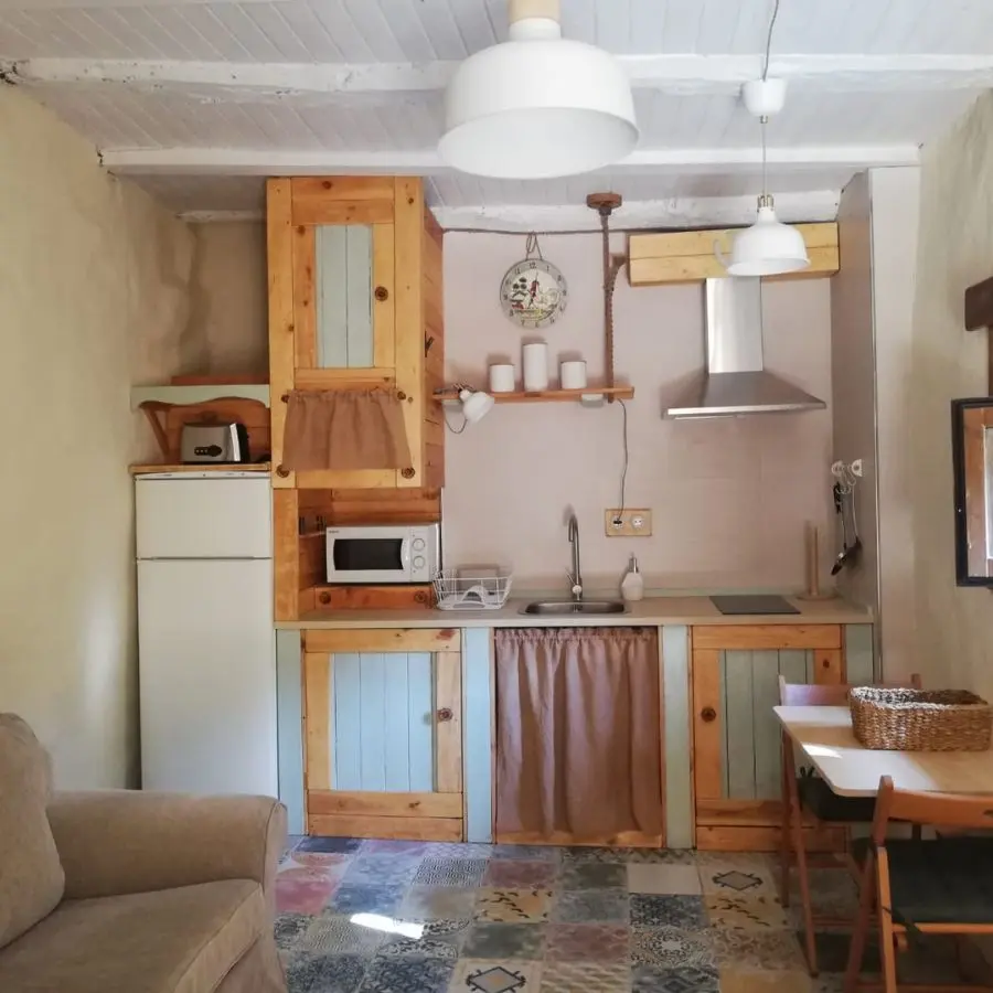 Cocina casa rural El Escondite