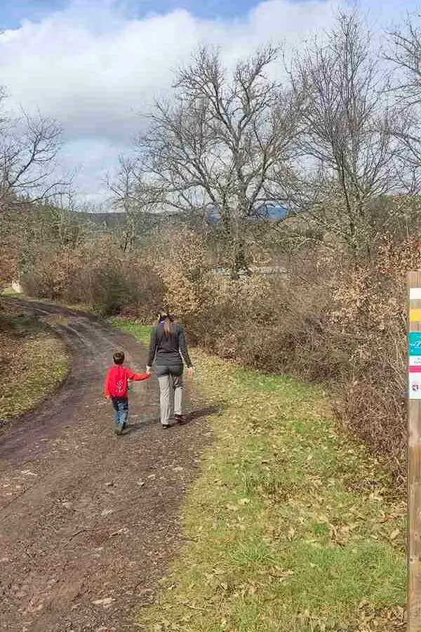 Camino a la cascada Peña del Cuervo