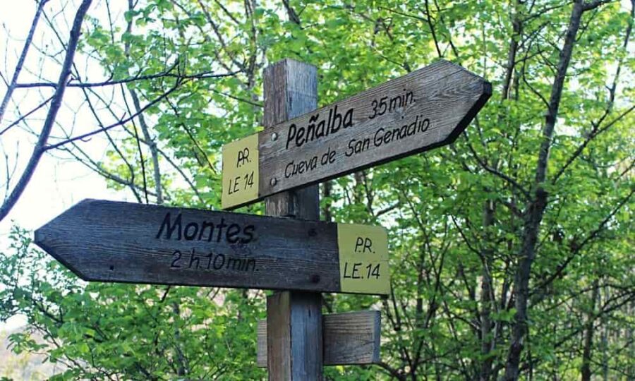 Ruta a la cueva de San Genadio