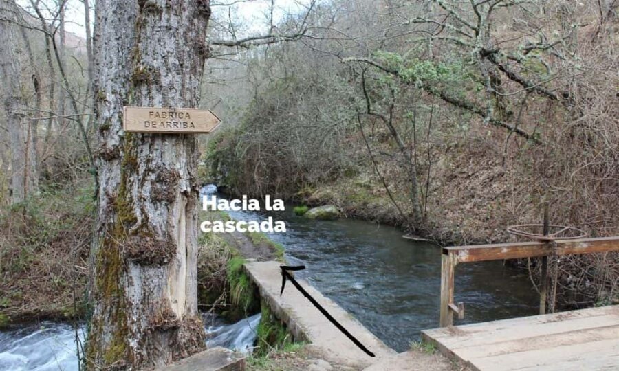 camino de la ruta de los molinos de Folgoso
