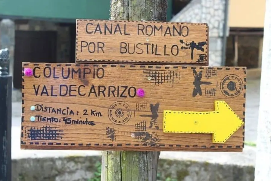 indicación al Columpio de Valdecarrizo