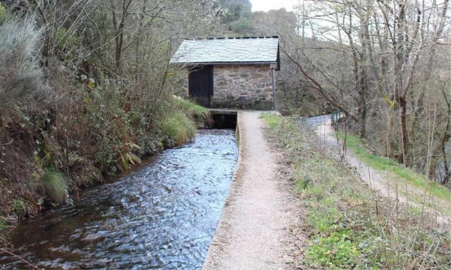 molino dentro de la ruta de los molinos de folgoso