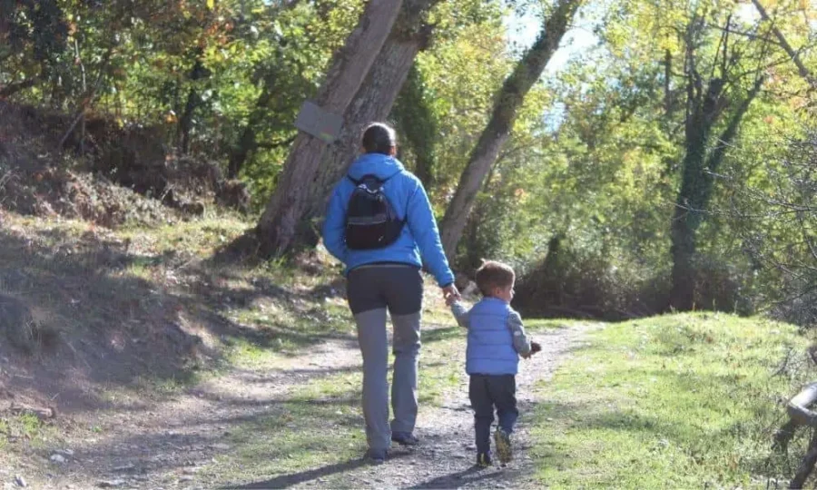 senda del mouro ruta para niños