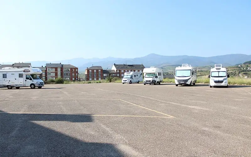 Área camper en Ponferrada gratuita