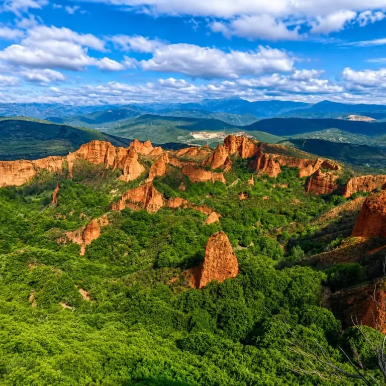 Paisaje de Las Médulas declarado Patrimonio de la Humanidad
