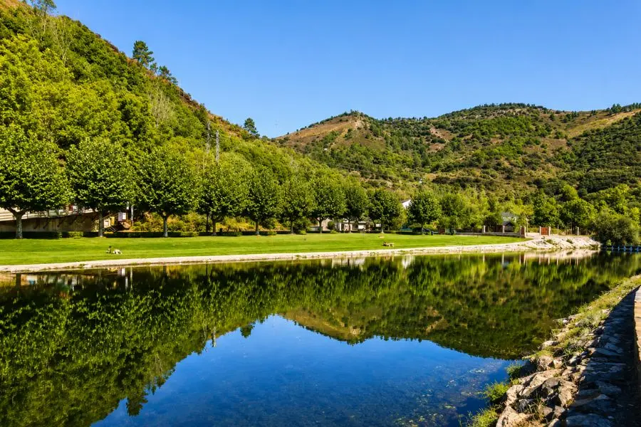 Playa fluvial de Villafranca del Bierzo